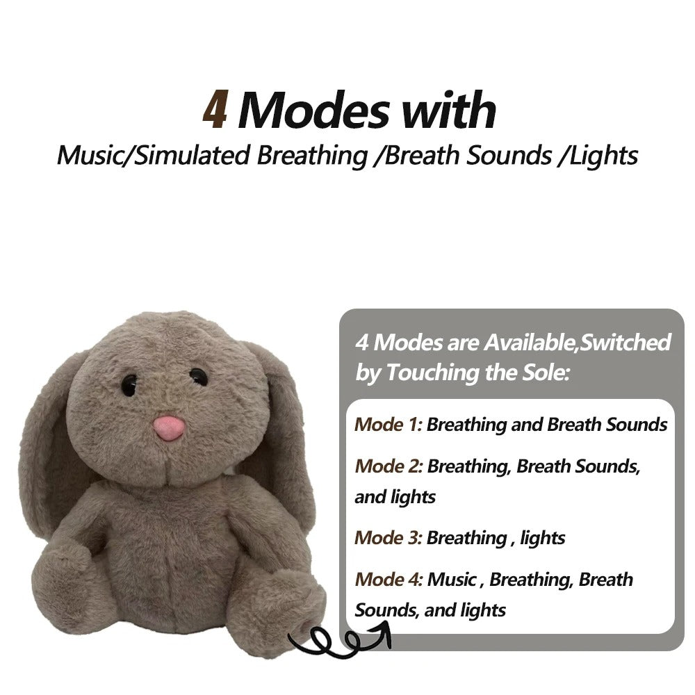 Baby Sleep Otter Plush Babies Calming Breathing Night Light | Lersk