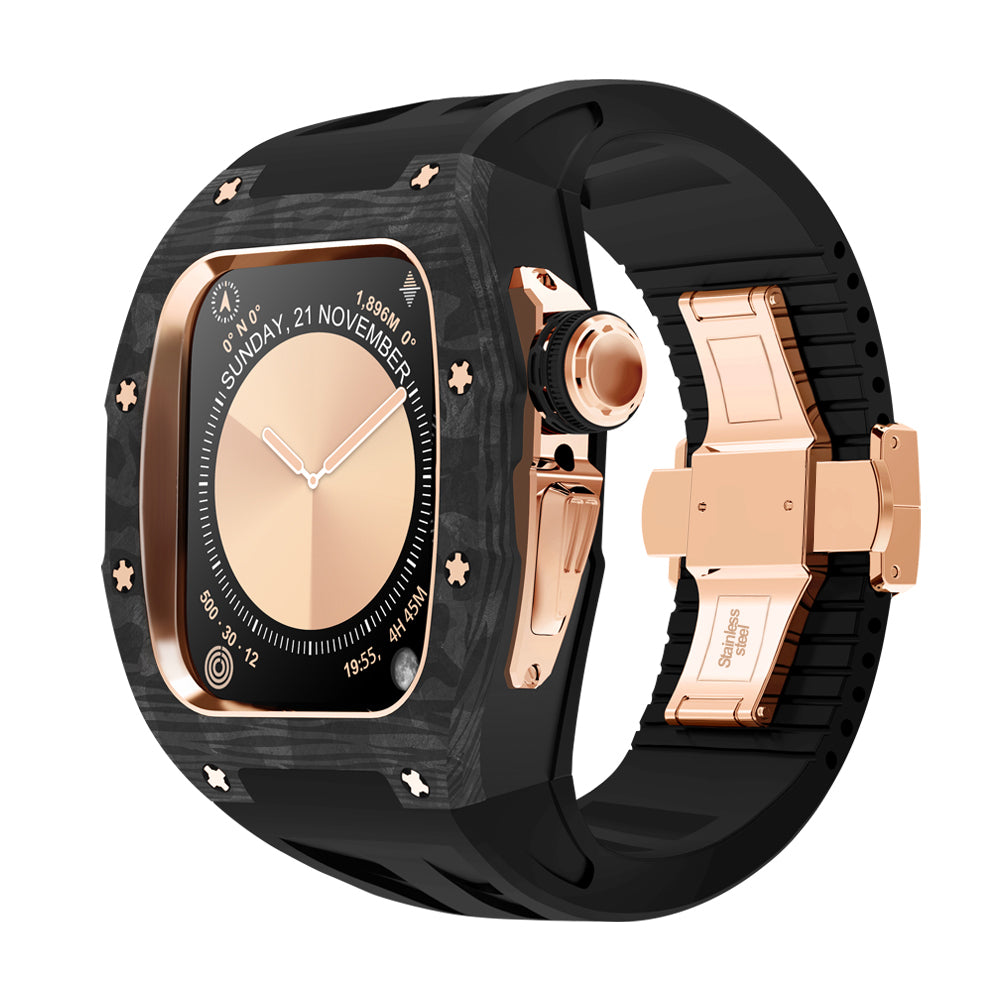 Zestaw do modernizacji NovaCarb S10 Titanium Apple Watch z włókna węglowego | Lersk