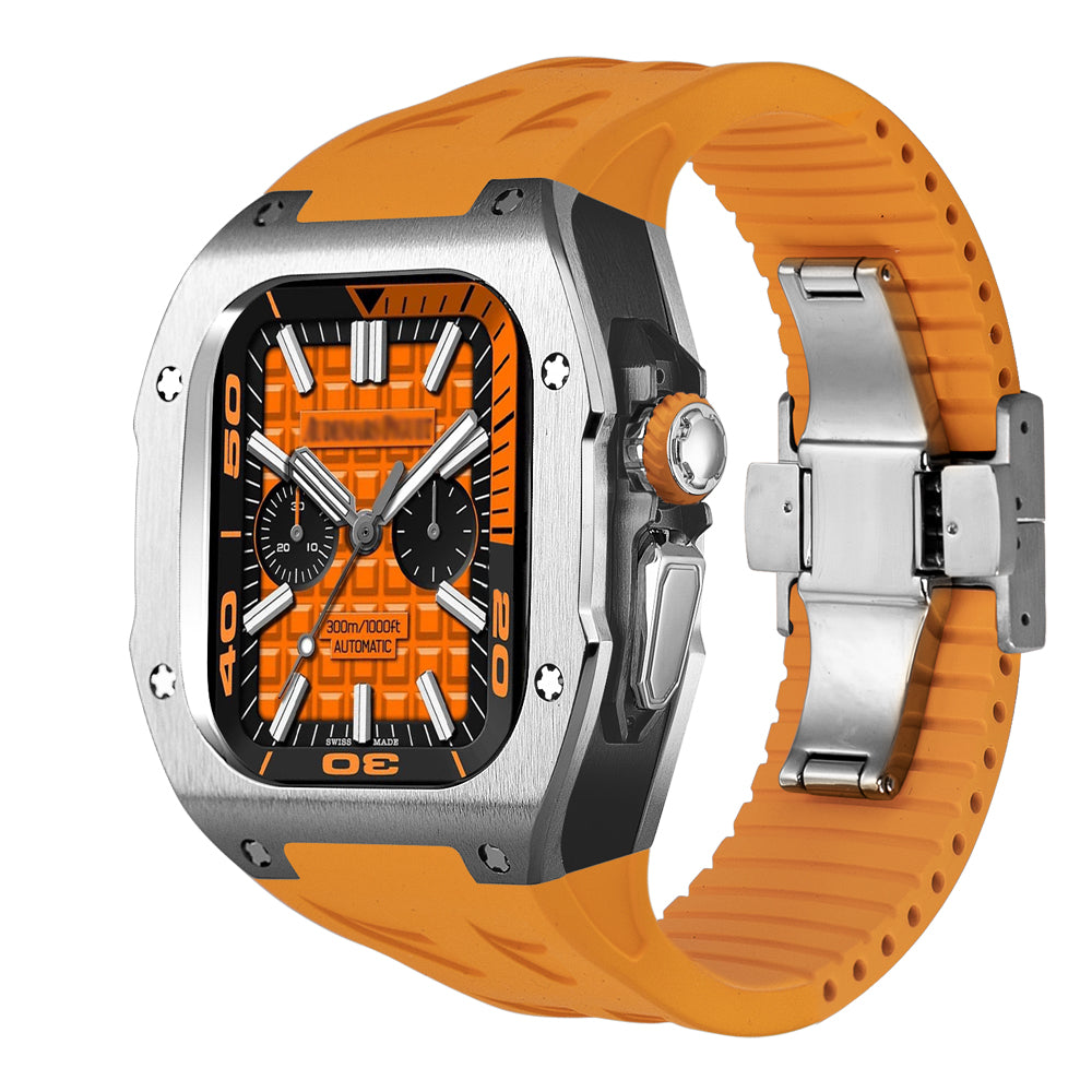AeroNova Titanium Case & Fluororubber Band for AW Ultra | Lersk