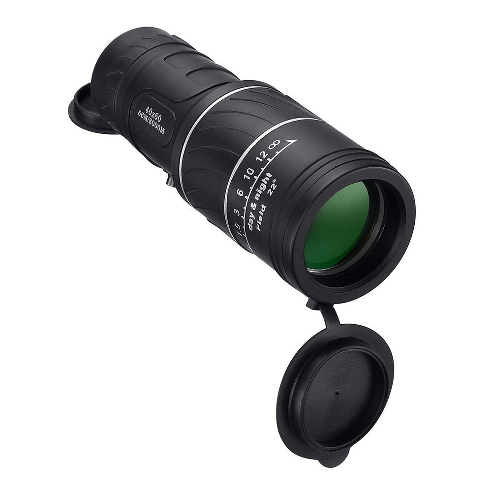High-Power Monocular Telescope 10–300X Zoom, Night Vision, Waterproof, Smartphone Adapter Compatible | Lersk