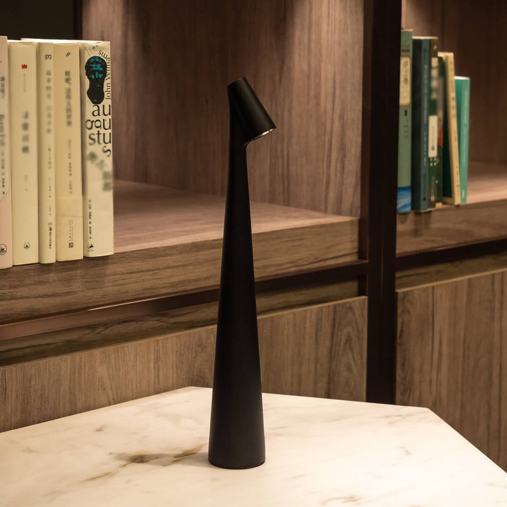 Nordic Minimalist Cordless Table Lamp Rechargeable Soft Warm LED For Small Spaces | Lersk
