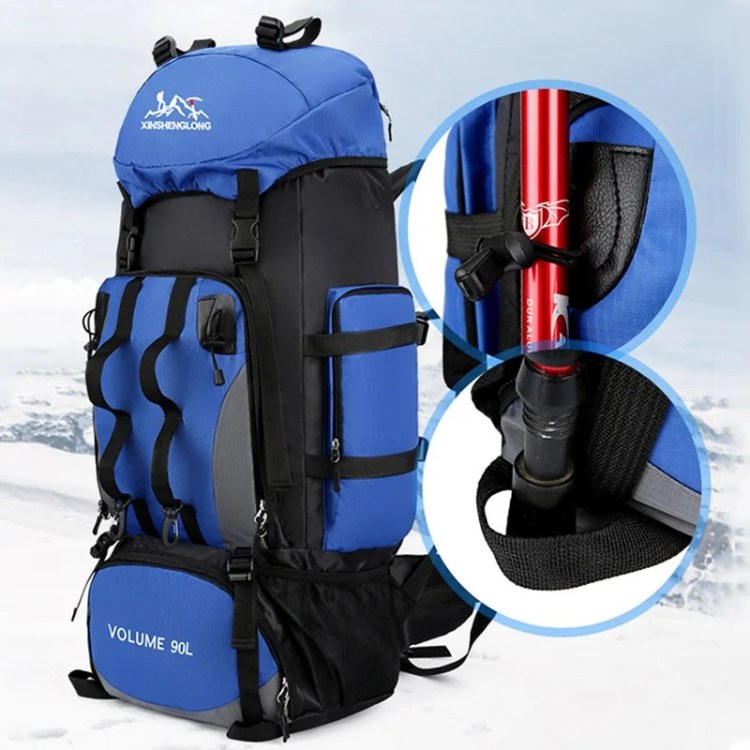 TrekLine 90L Waterproof Hiking Backpack Ultra-Light | Lersk
