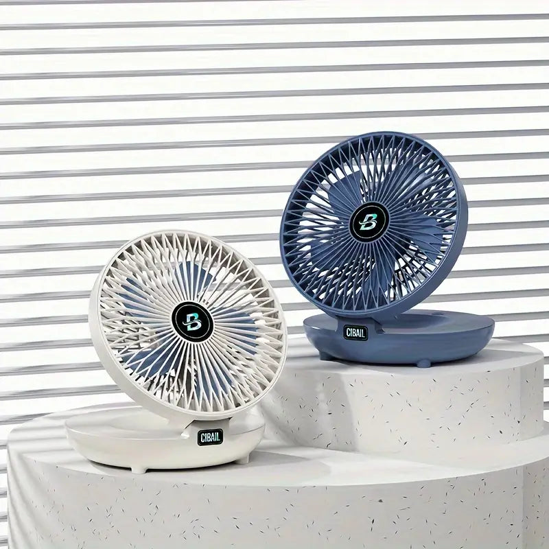 WallBreeze | Ventilatore da parete portatile USB, silenzioso per la casa | Lersk