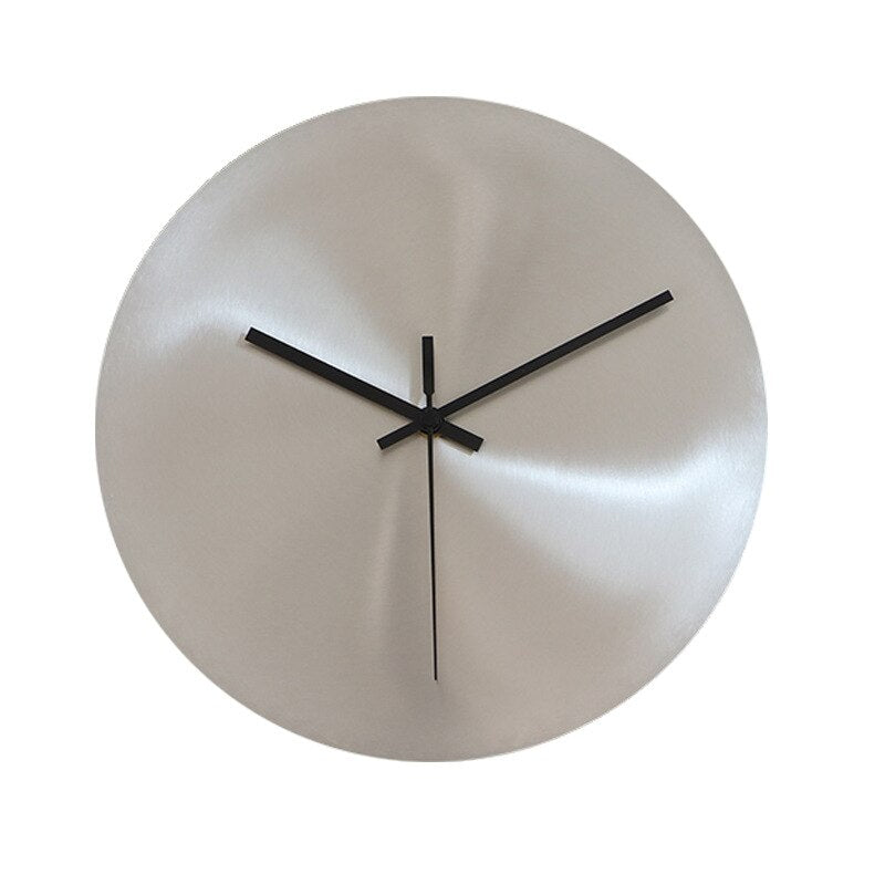 Orologio da parete in acciaio NovaLuxe Minimalista Moderno Funzionale | Lersk