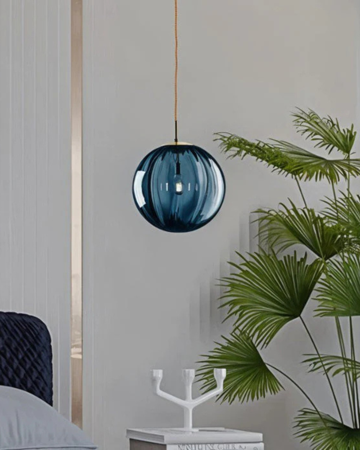 VeraLux Amber Glass Pendant Ceiling Light Vintage Warmth | Lersk