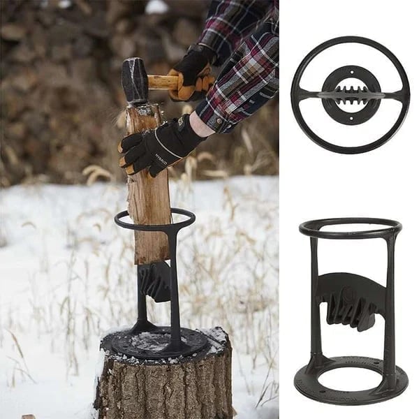 EmberCrest Blade-Free Wood Splitter for Easy Chopping | Lersk