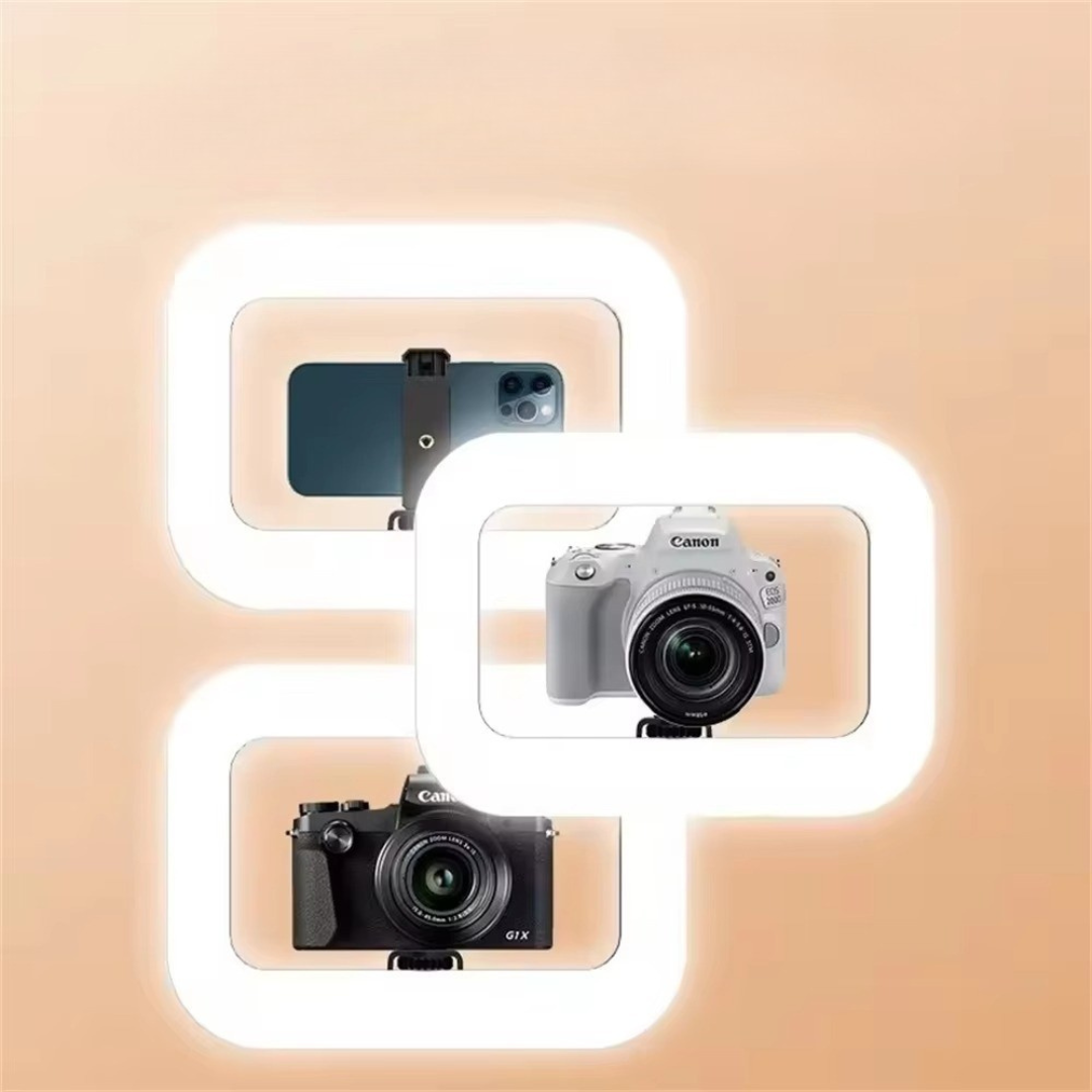 Luce ad Anello LED Portatile per Fotografia Mobile e Streaming | Lersk