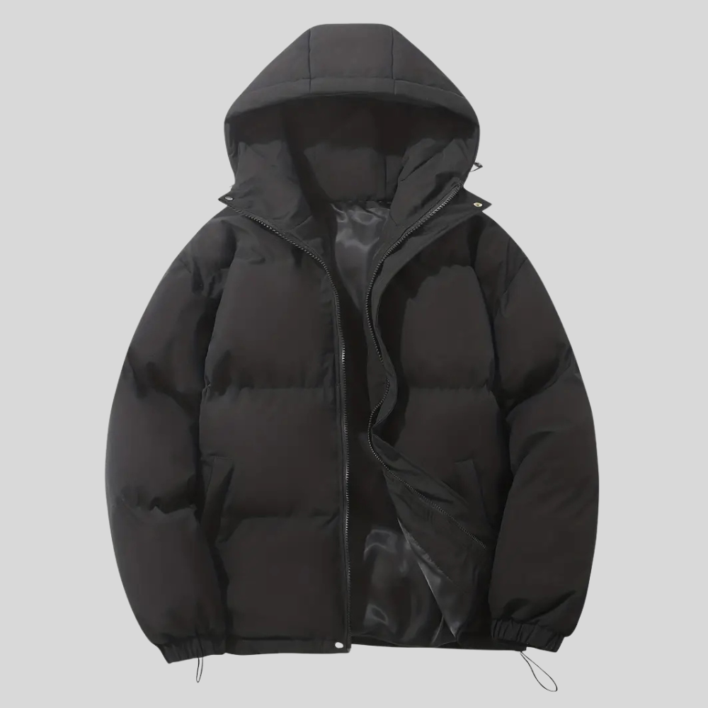 AstraNova Damen Steppjacke mit Kapuze, isoliert für Winterwärme | Lersk