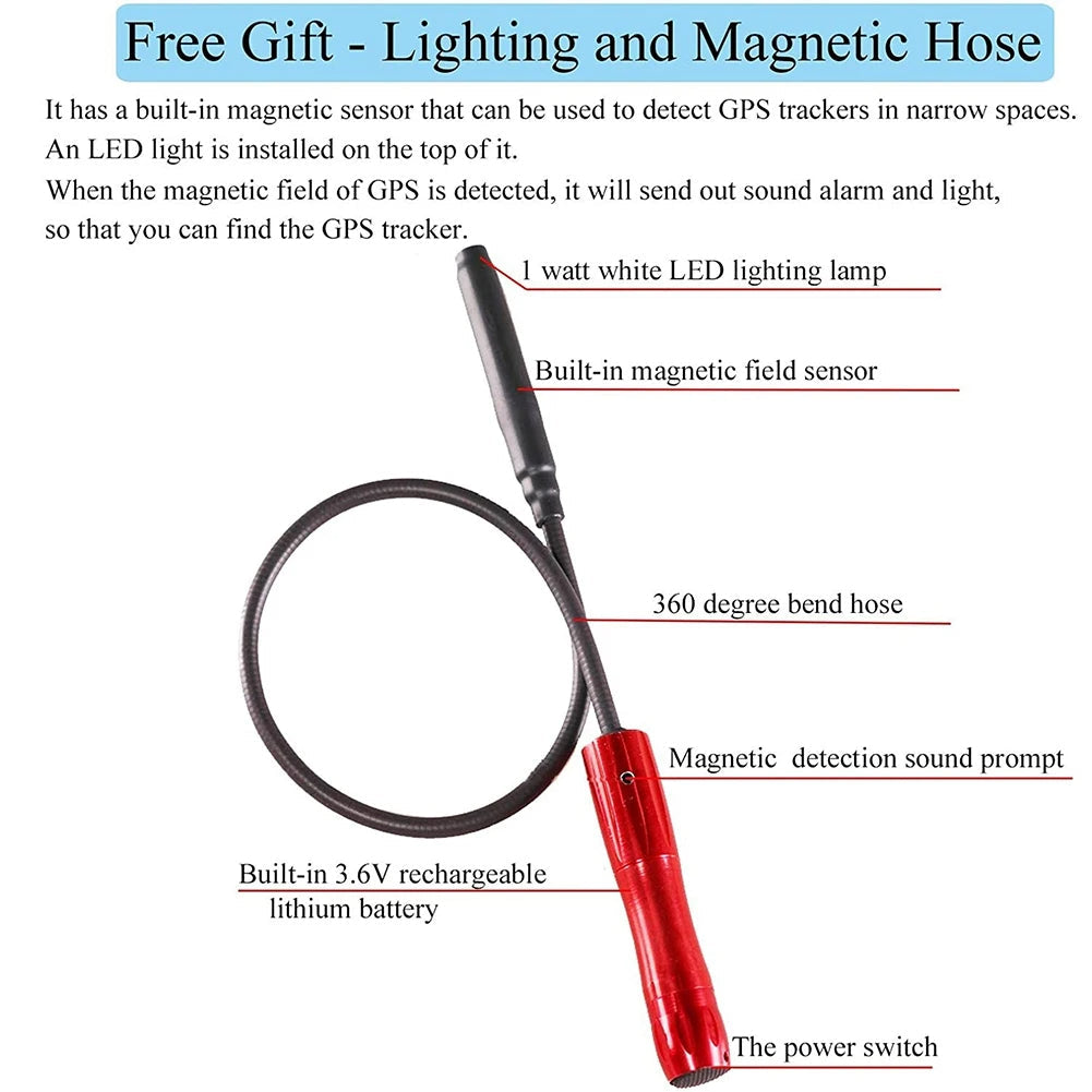 Rilevatore GPS PrivGuard con Attacco per Tubo | Lersk