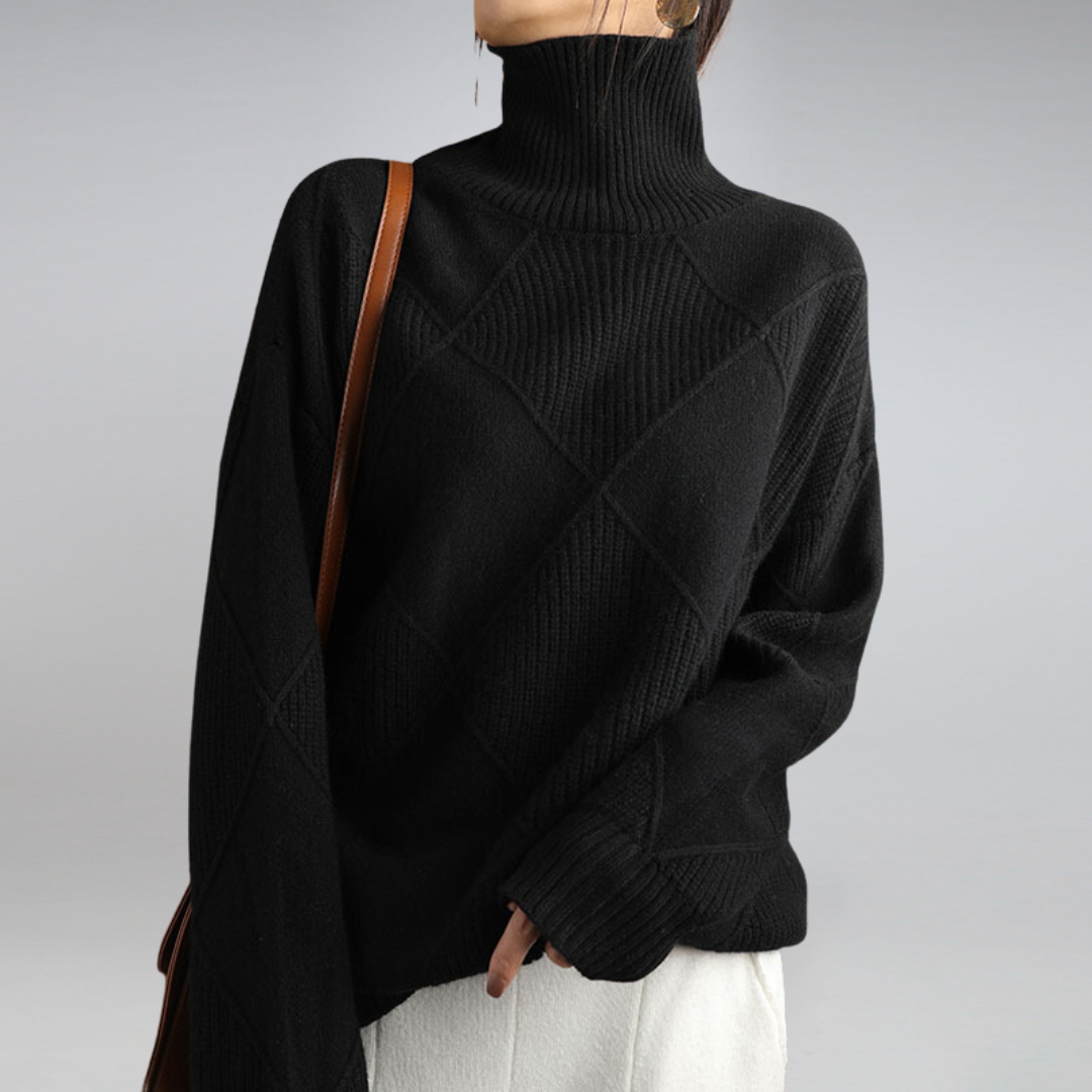 Liora Cashmere Turtleneck Sweater for Everyday Luxury | Lersk