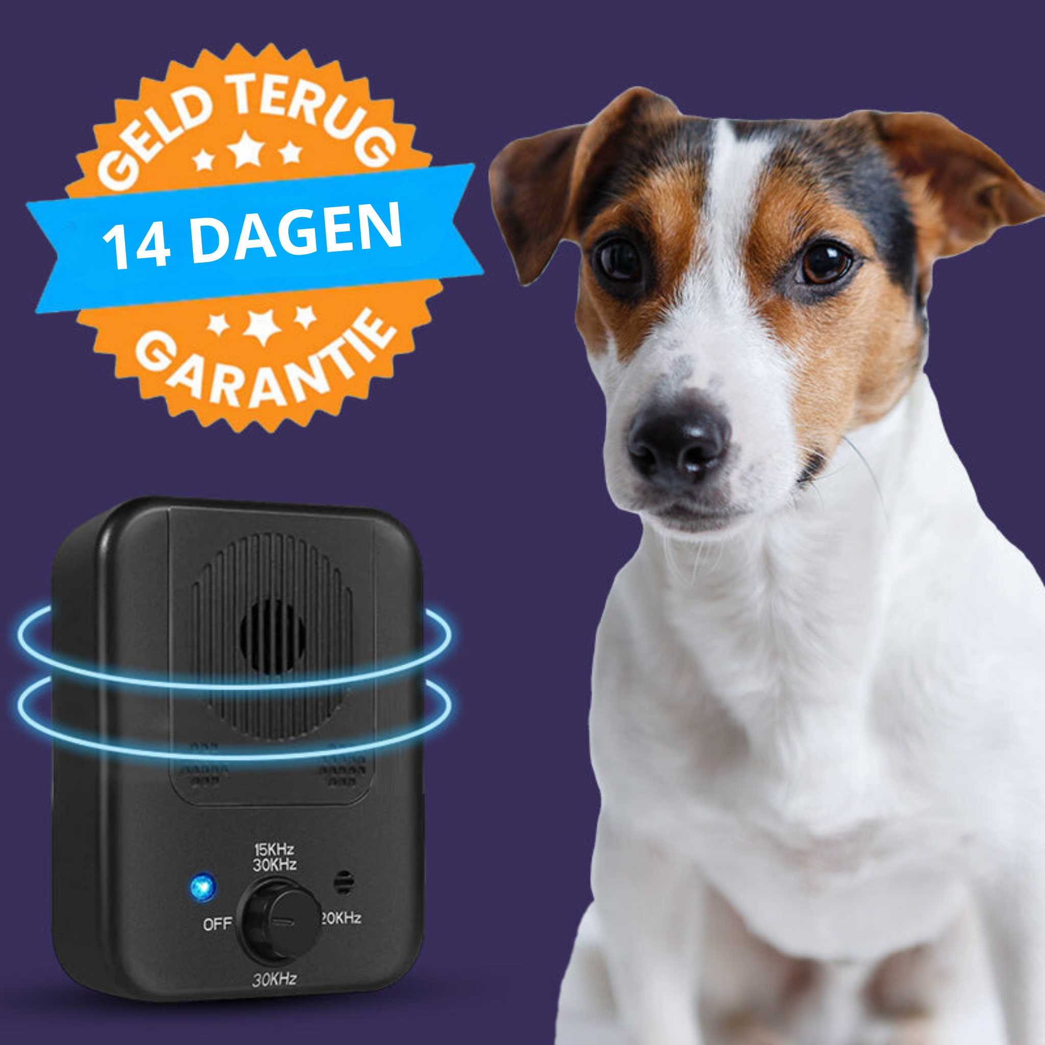Portable Ultrasonic Bark Control for Dogs Safe Training at Home and Walks | Lersk