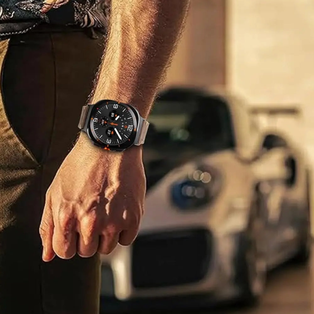 Brookmere vintage řemínek z plné zrnité kůže pro Samsung Galaxy Watch Ultra Patina | Lersk