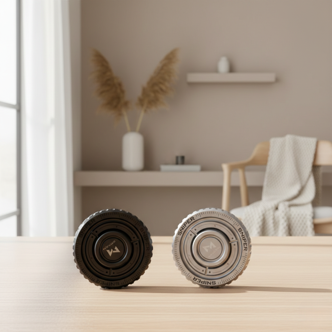 Edelstahl-Fidget-Spinner für Erwachsene und Schreibtischgebrauch | Lersk