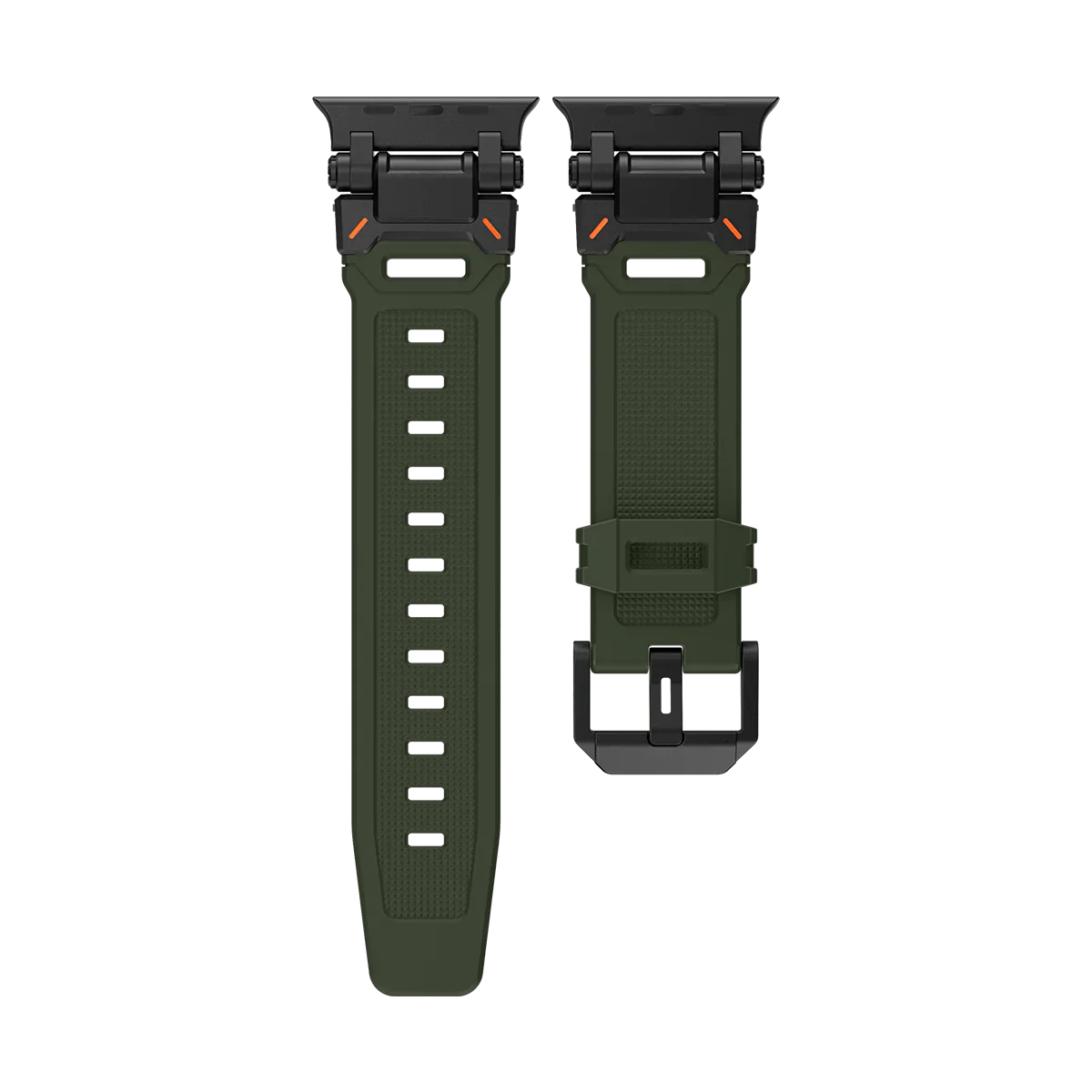 Meron Titanium-Head Silicone Band for Apple Watch | Lersk