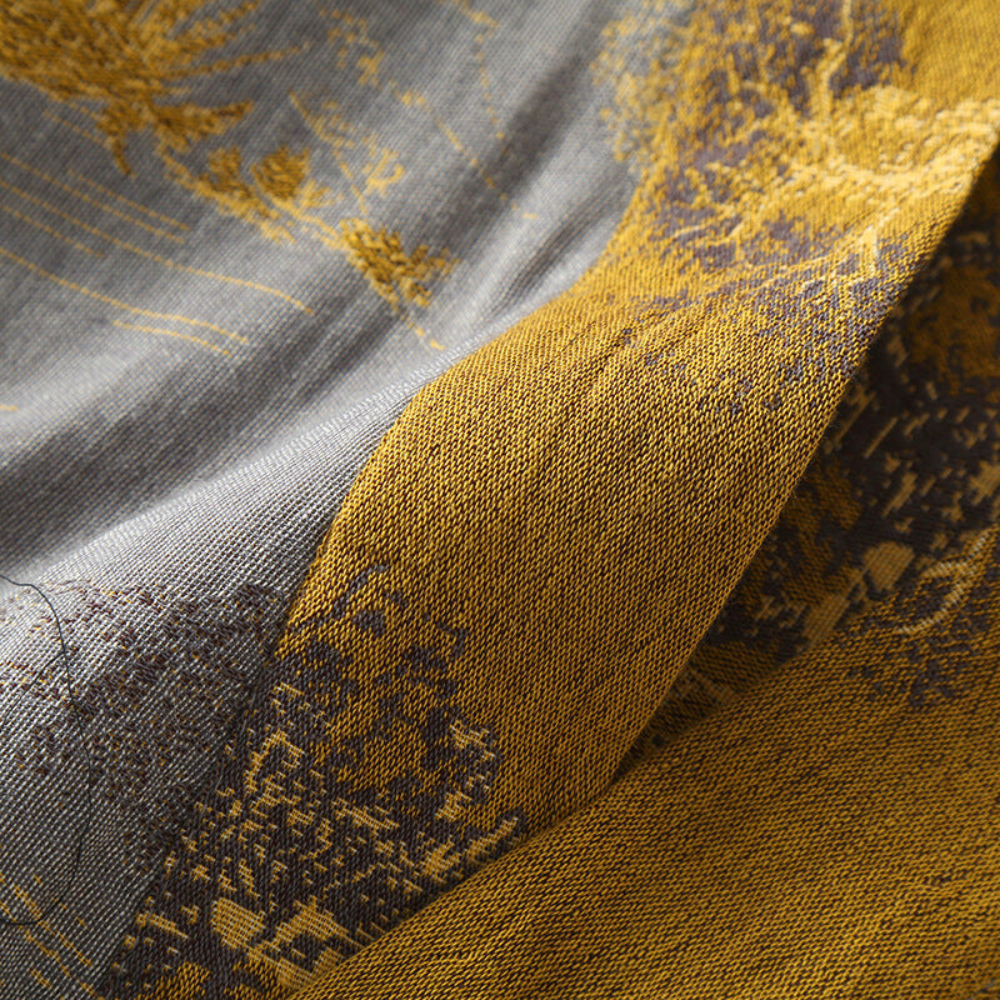 Rustikale Eleganz Reiner Baumwoll-Kimono-Bademantel für Damen zum Entspannen | Lersk