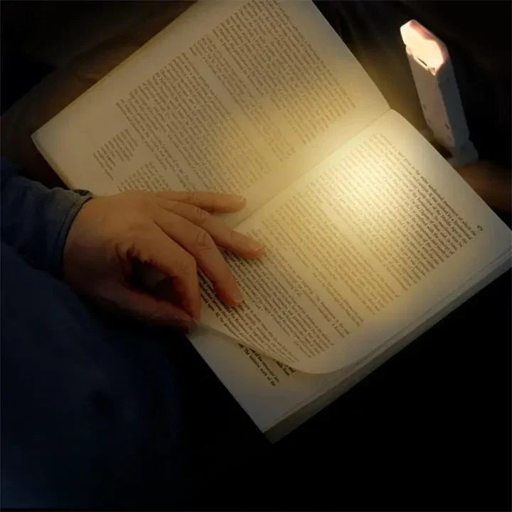 LumaLeaf USB Rechargeable Adjustable LED Clip-On Book Light | Lersk