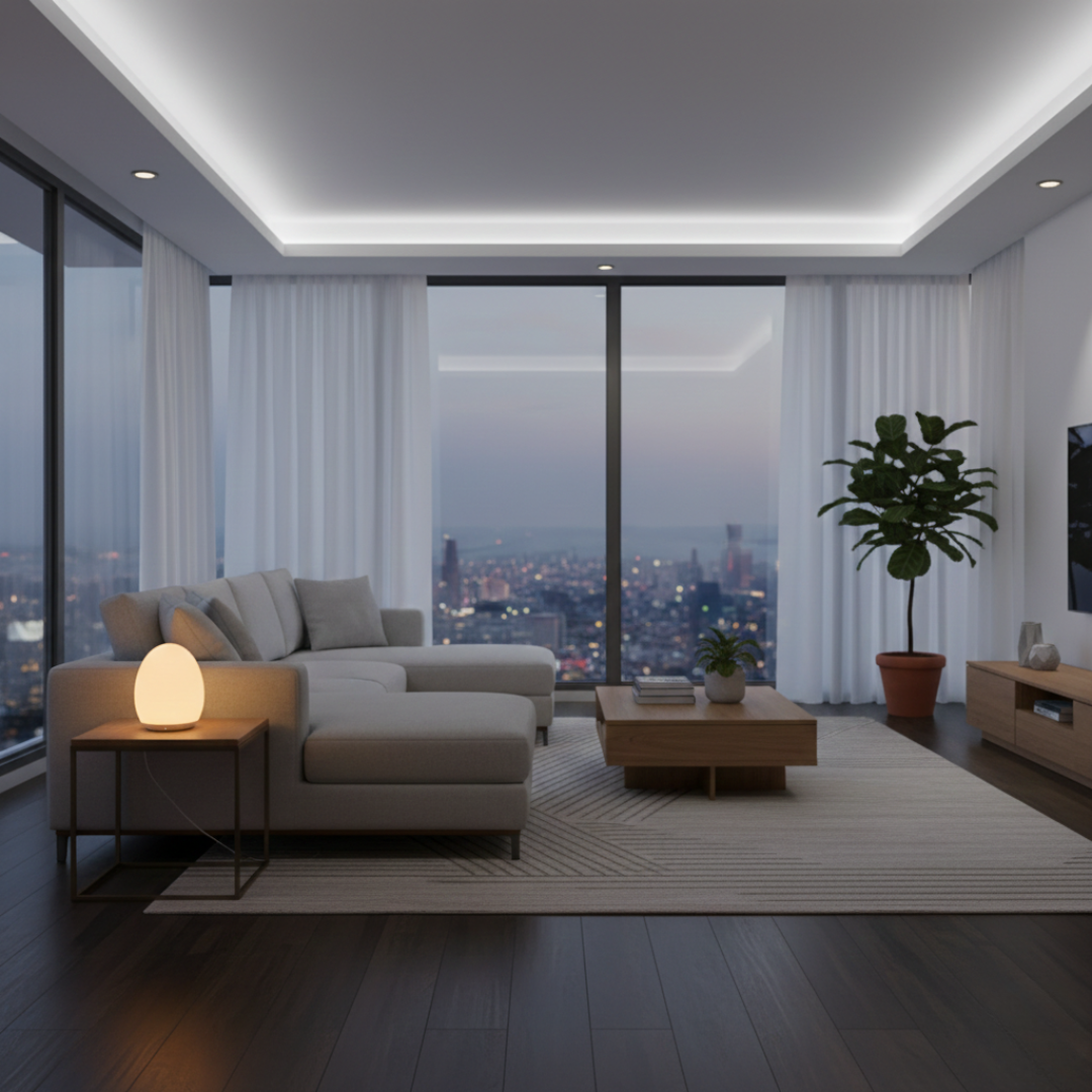 Wiederaufladbare LED-Nachtlampe für nächtliche Beleuchtung | Lersk