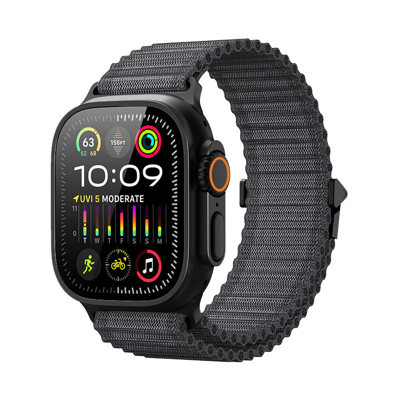 TrailBound | Vævet rem til Apple Watch | Lersk