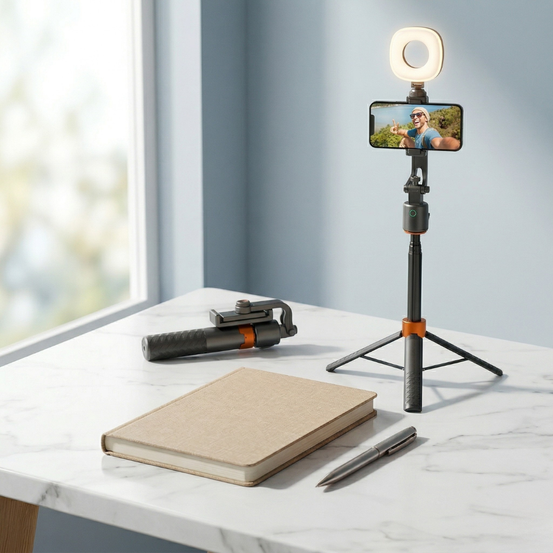 Intelligentes Tracking-Stativ für Vlogging und Content-Erstellung | Lersk