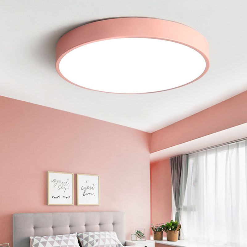 Stropní lampa Morandi LED Elegantní růžovošedá do obývacího pokoje | Lersk