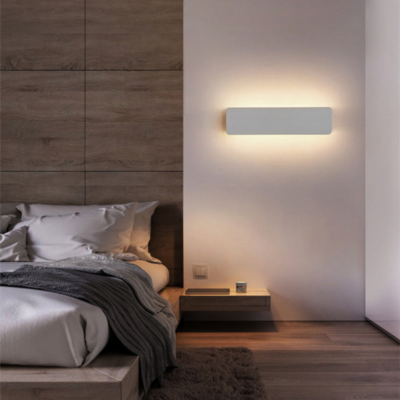 NovaLume LED Metal Indoor Wall Lamp Rotatable White | Lersk