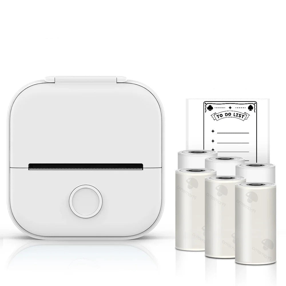Portable Mini Printer Bluetooth Inkless Instant Photo Printing for Smartphones | Lersk
