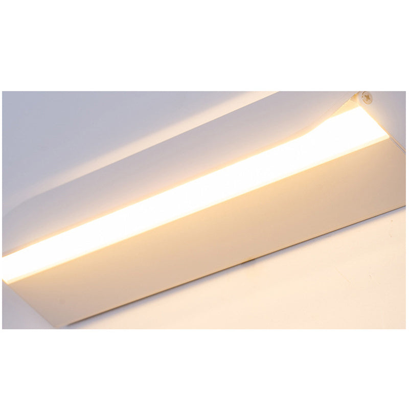 NovaLume LED Metal Indoor Wall Lamp Rotatable White | Lersk