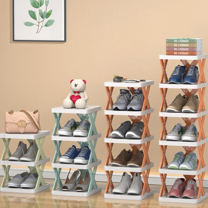 Étagère de rangement pour chaussures pour chaussures dans les couloirs et placards de la maison pour plus d'ordre au quotidien | Lersk