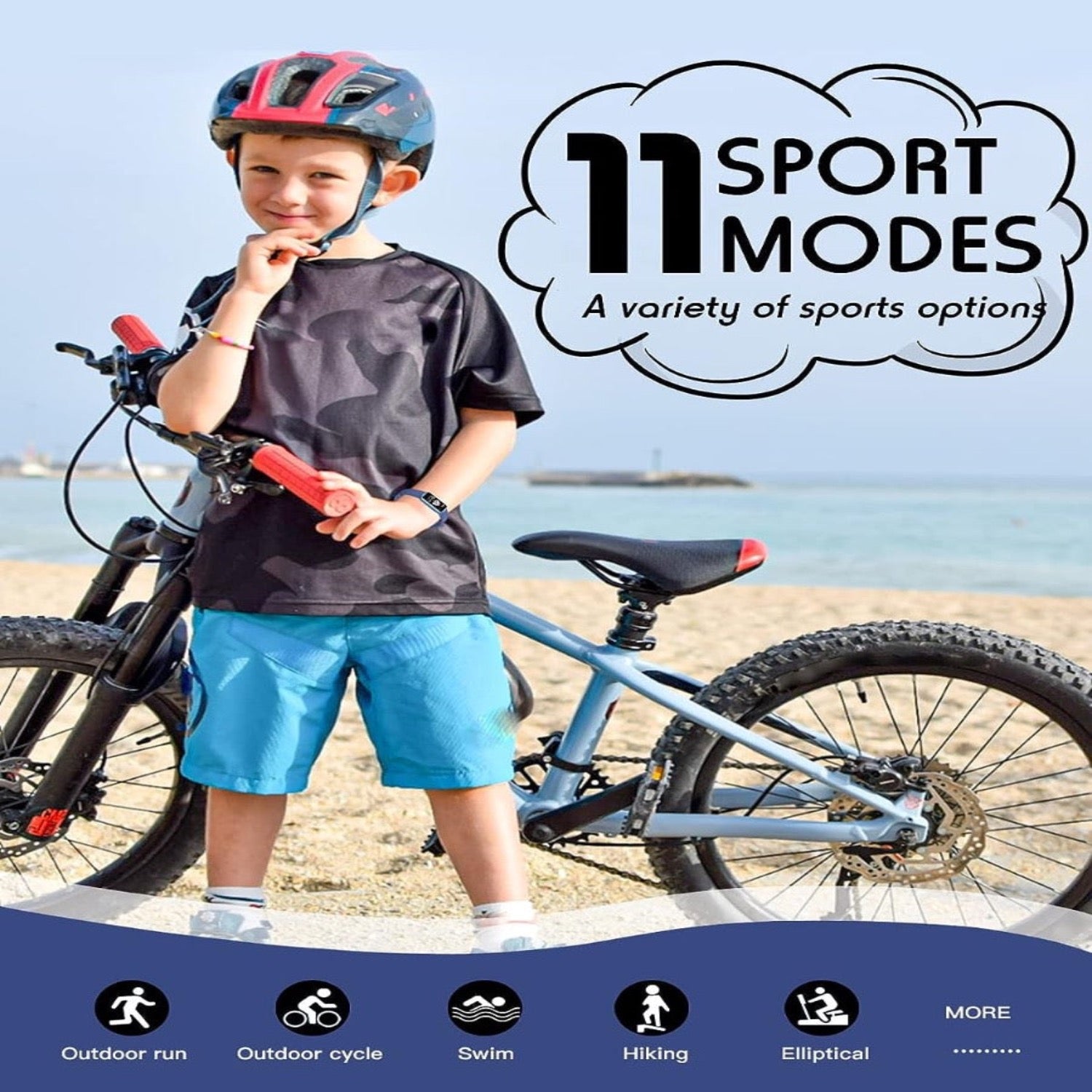 KidzTrail Pro GPS Smartwatch per Bambini con Contapassi e Monitoraggio Attività | Lersk