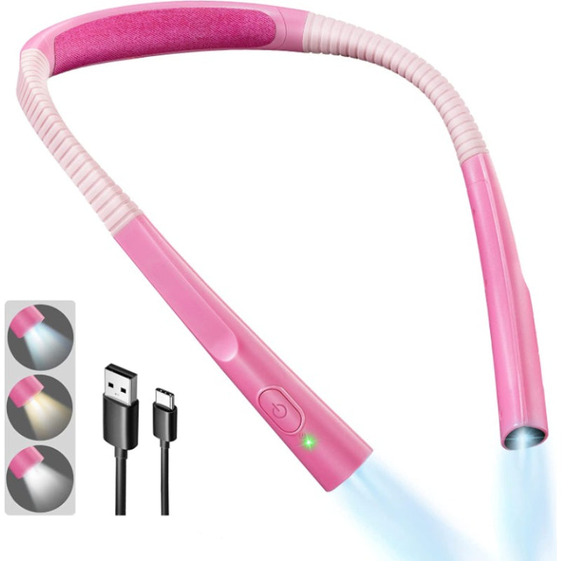 Lampada da Collo LED per Lettura a Letto, 3 Colori, 6 Livelli di Luminosità, Braccio Flessibile, Ricaricabile, Durevole | Lersk