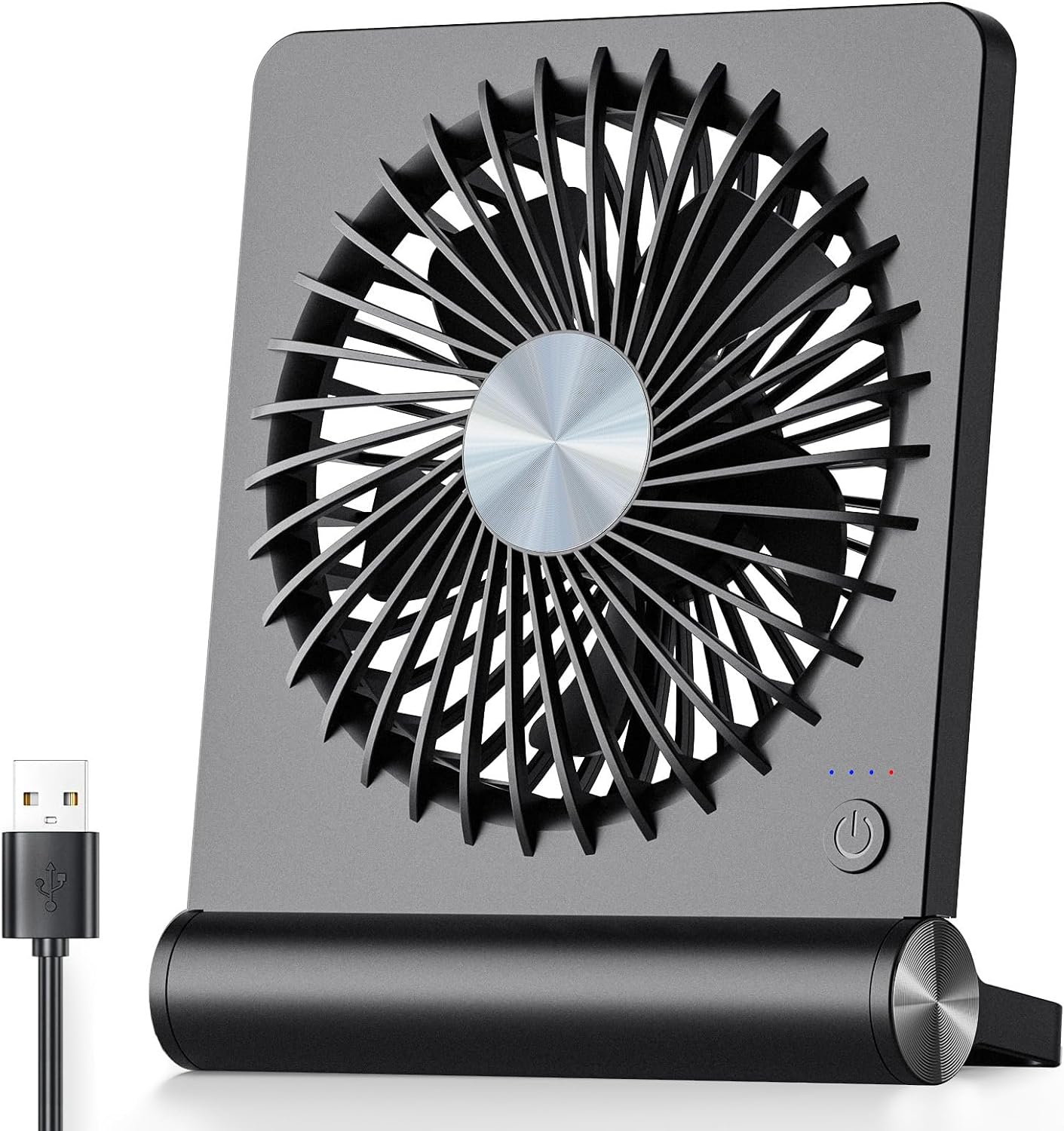 BreezeQuiet Kompaktní stolní ventilátor Ultra tichý pro klidnou kancelář a ložnici | Lersk