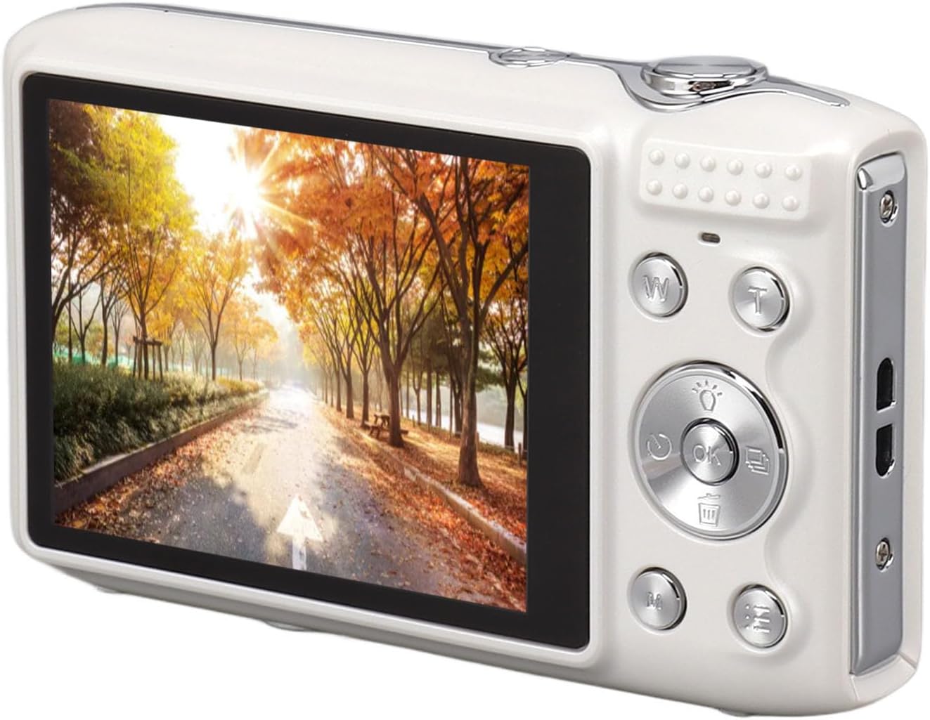 Lumora 4K kompaktní digitální fotoaparát s 58MP fotografiemi a 16× zoomem pro každodenní fotografování | Lersk