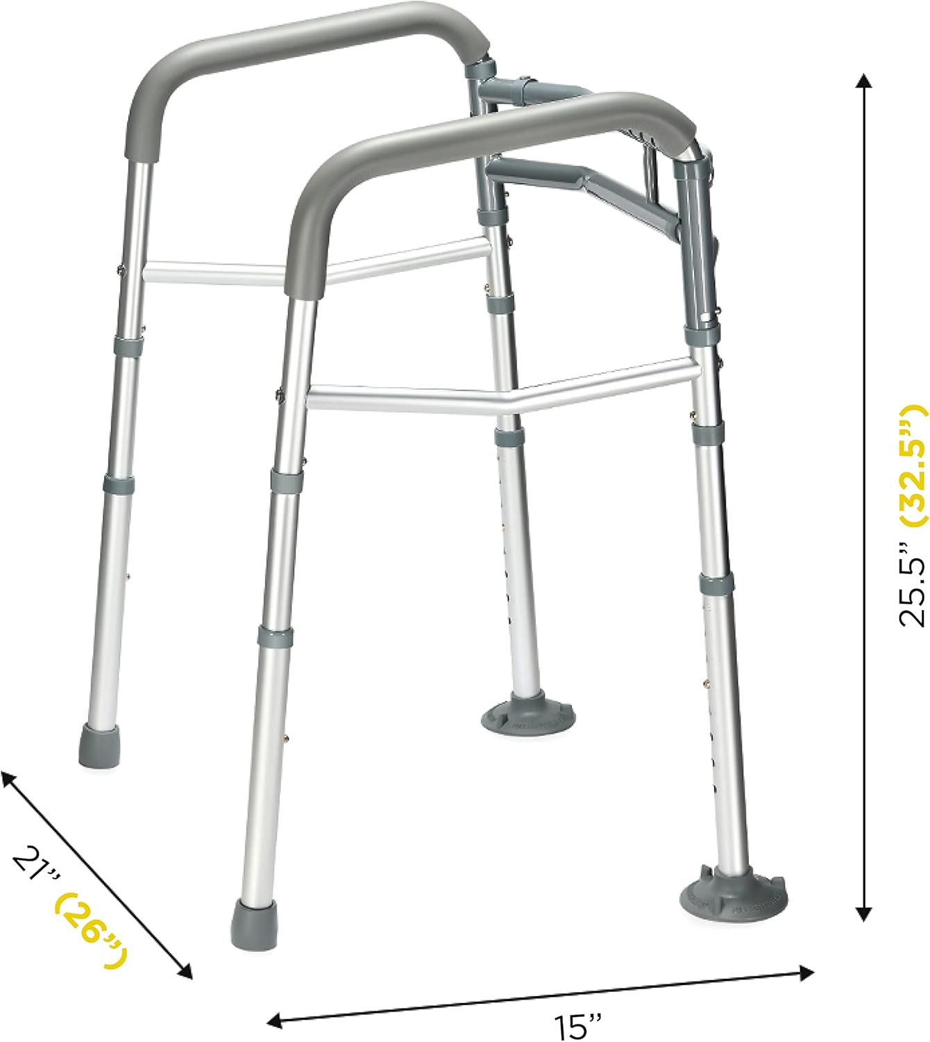 GripGuard Toaletní opěrná lišta pro seniory Bezpečná nastavitelná opora | Lersk