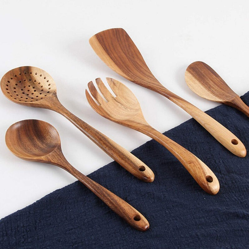 Hearthwood Teak Kitchen Utensils Set | Lersk