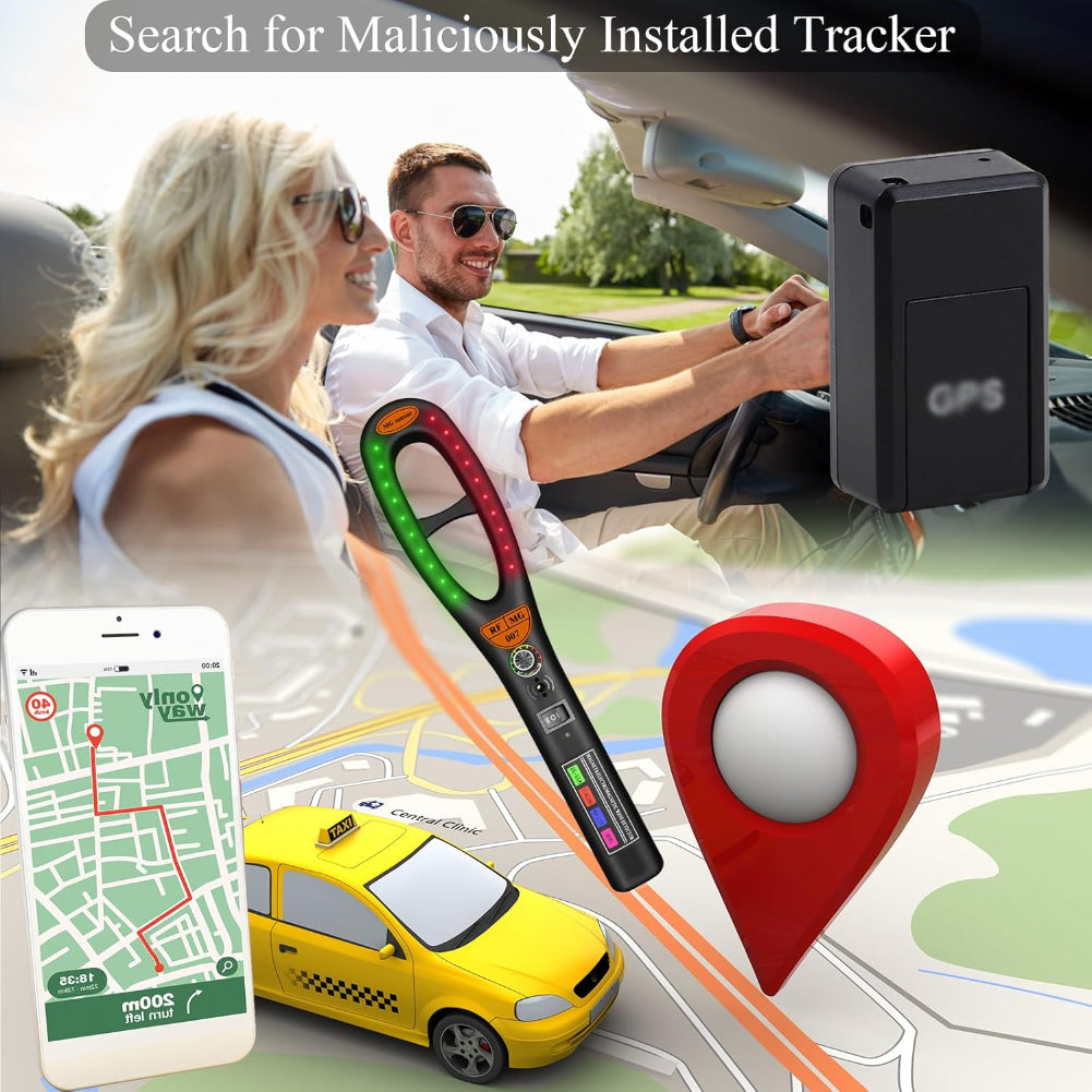 Rilevatore GPS PrivGuard con Attacco per Tubo | Lersk