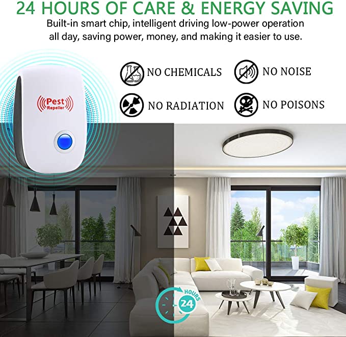 NovaGuard Ultrasonic Rodent Repeller for Home and Garden Plug-In | Lersk