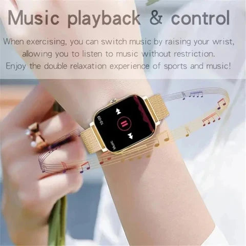 PulseWave Smartwatch with Bluetooth Calls and Touch Screen | Lersk