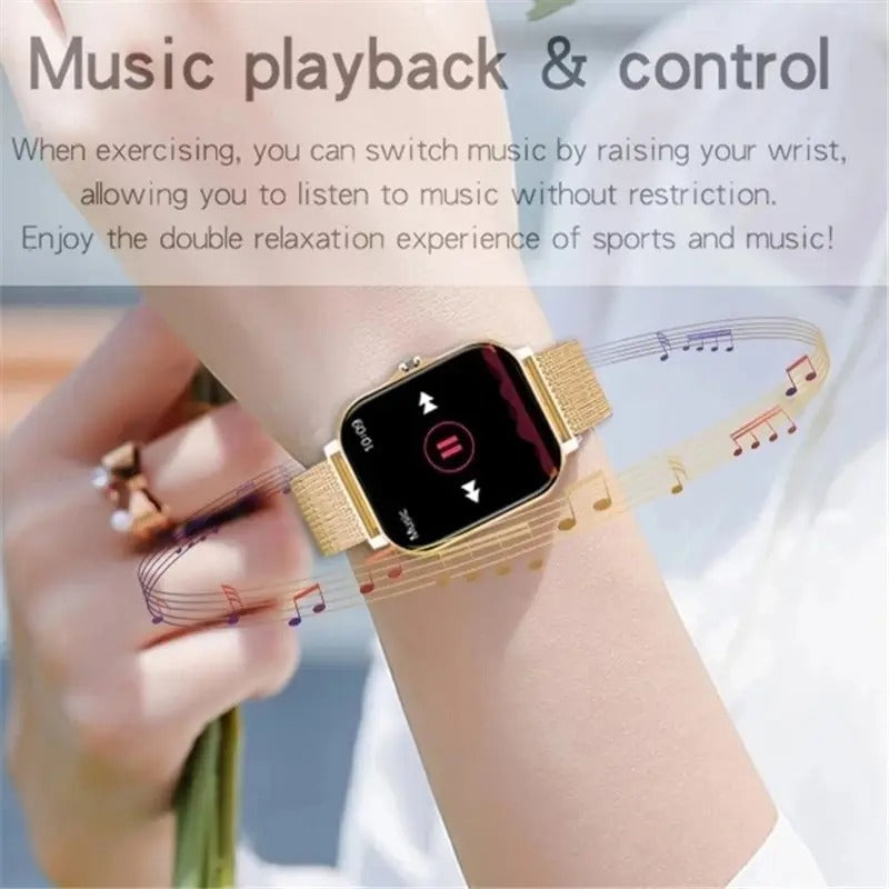PulseWave Smartwatch with Bluetooth Calls and Touch Screen | Lersk