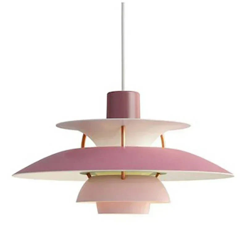 Veralume Modern Colorful Shade LED Pendant Light Fixture