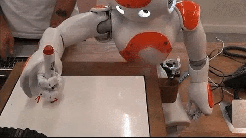 ThinkBot interaktivní vzdělávací robot pro děti s ovládáním gesty, tancem a mluvením, dobíjecí | Lersk