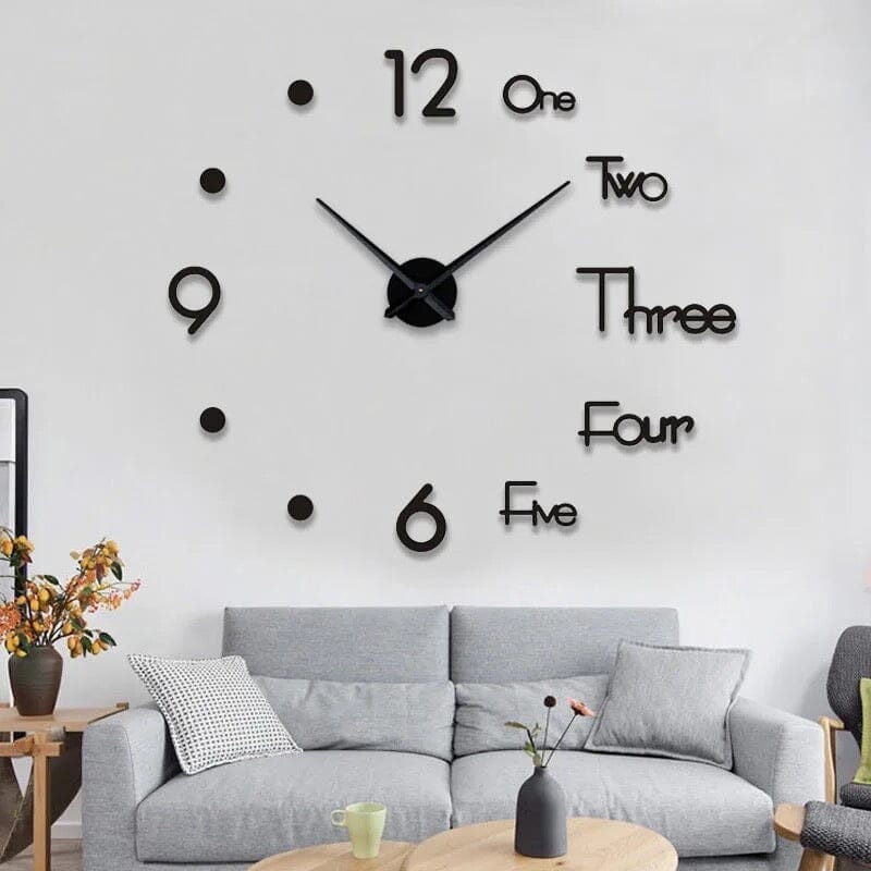Maren 3D Dotted Decorative Wall Clock | Lersk