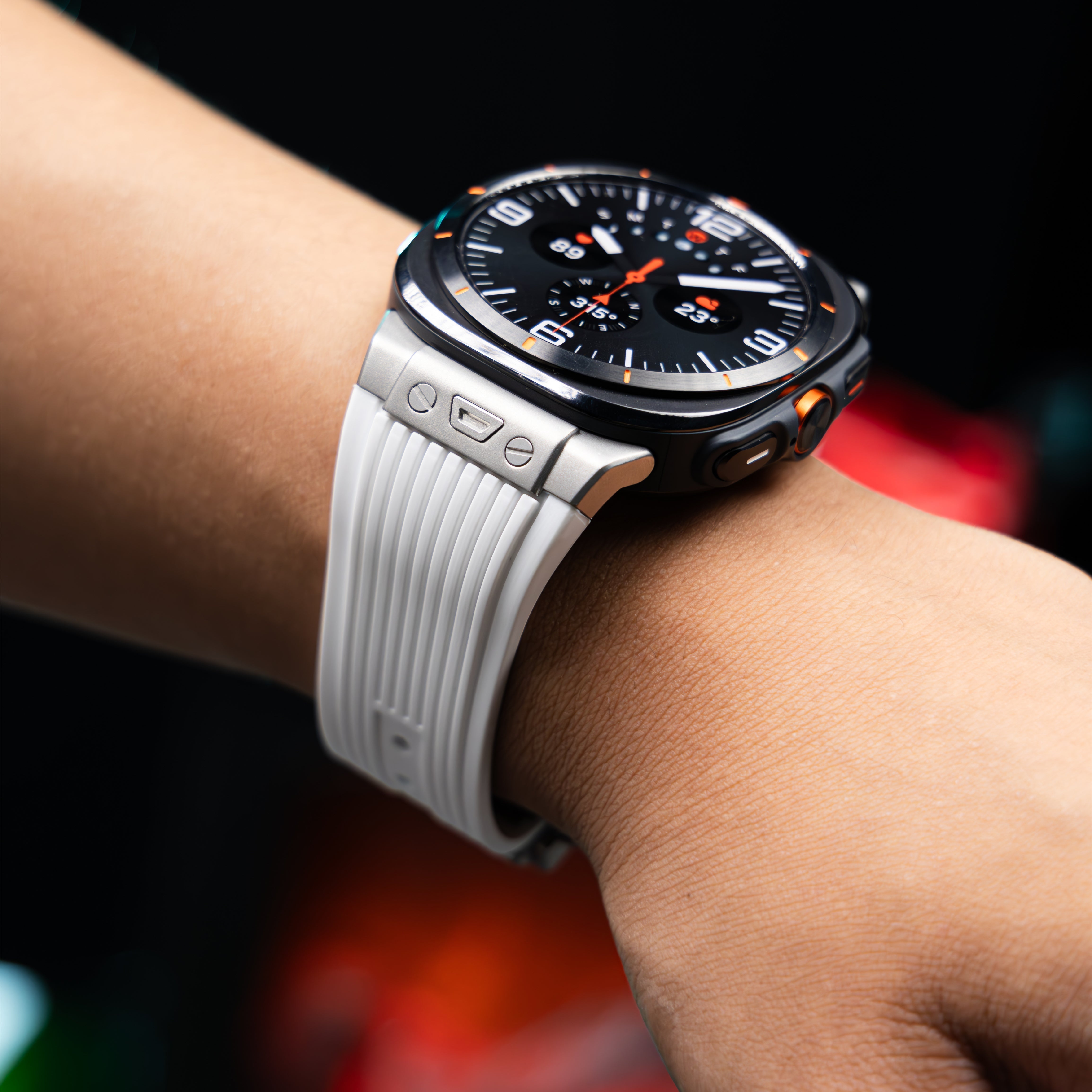 Mavero | Streamlined Silicone Strap For Samsung Watch Ultra | Lersk