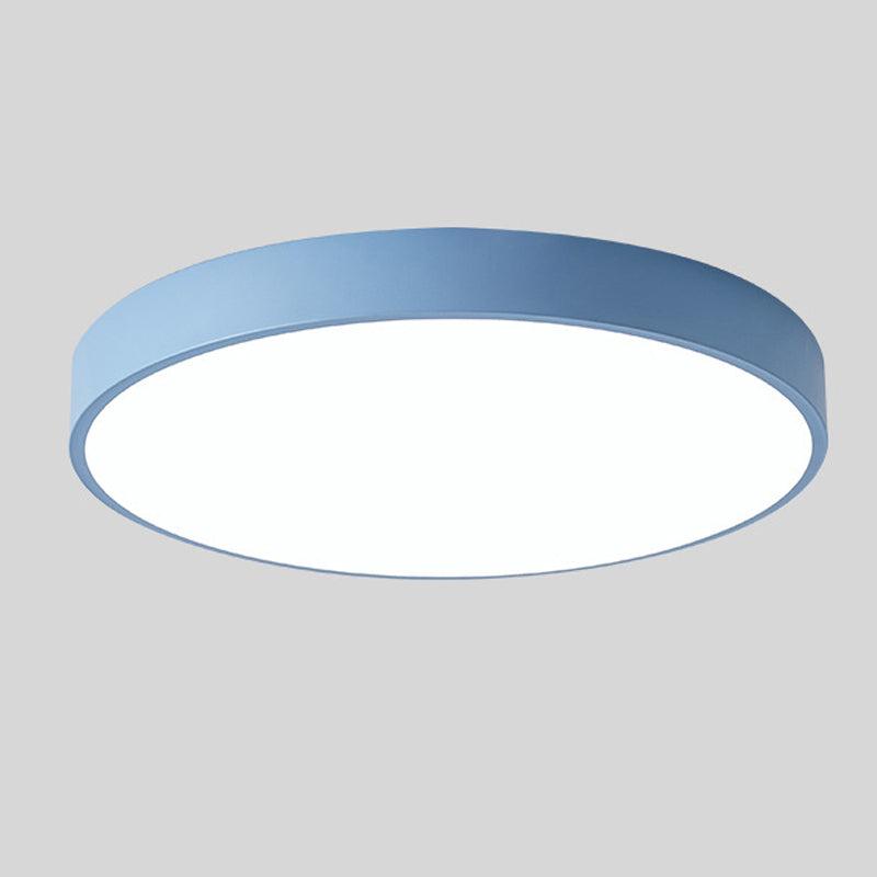 ضوء سقفي دائري LED على الطراز الإسكندنافي بإضاءة ناعمة وتصميم بسيط لغرف النوم ومناطق العمل | Lersk