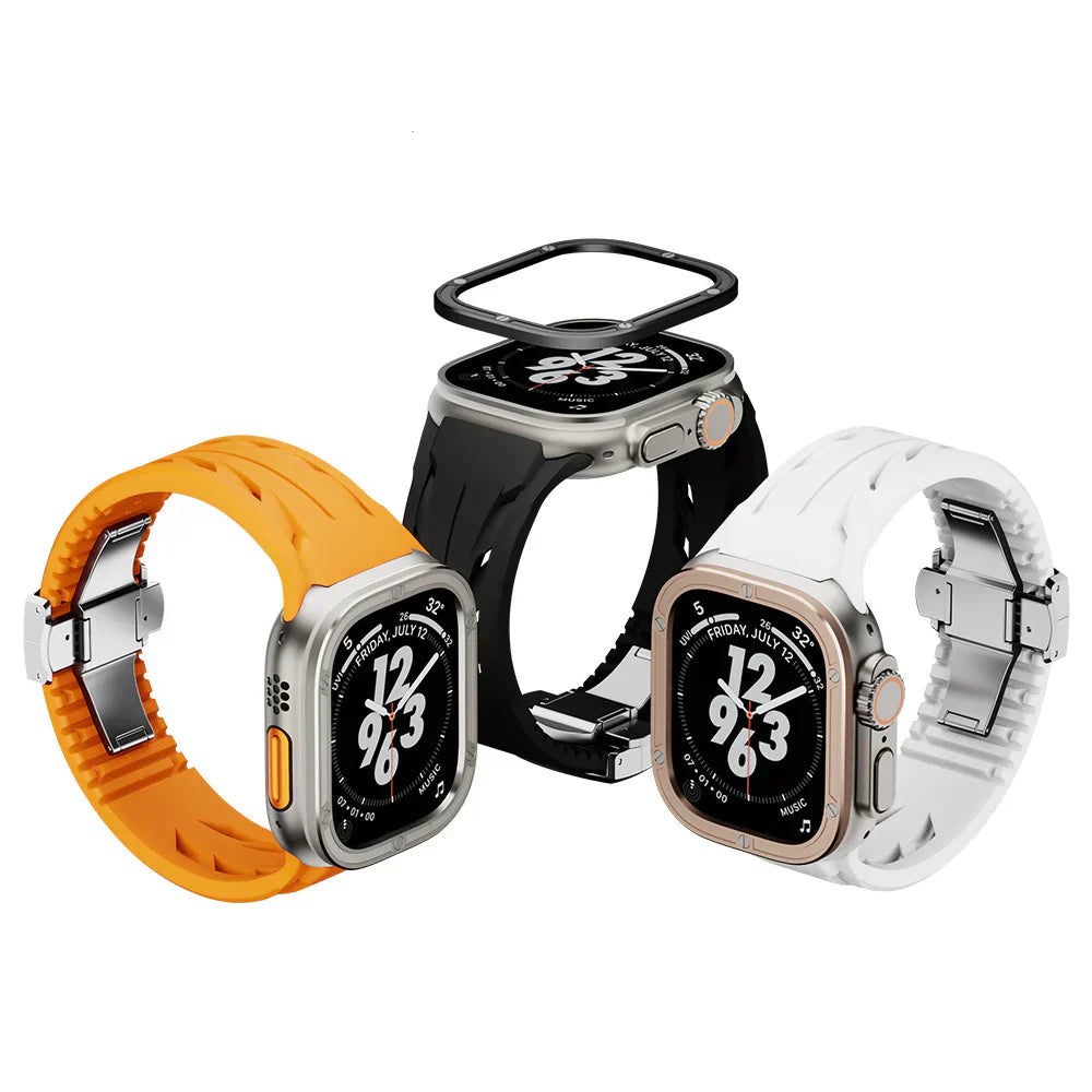 Titanium Alloy Frame Compatible With Apple Watch Ultra | Lersk