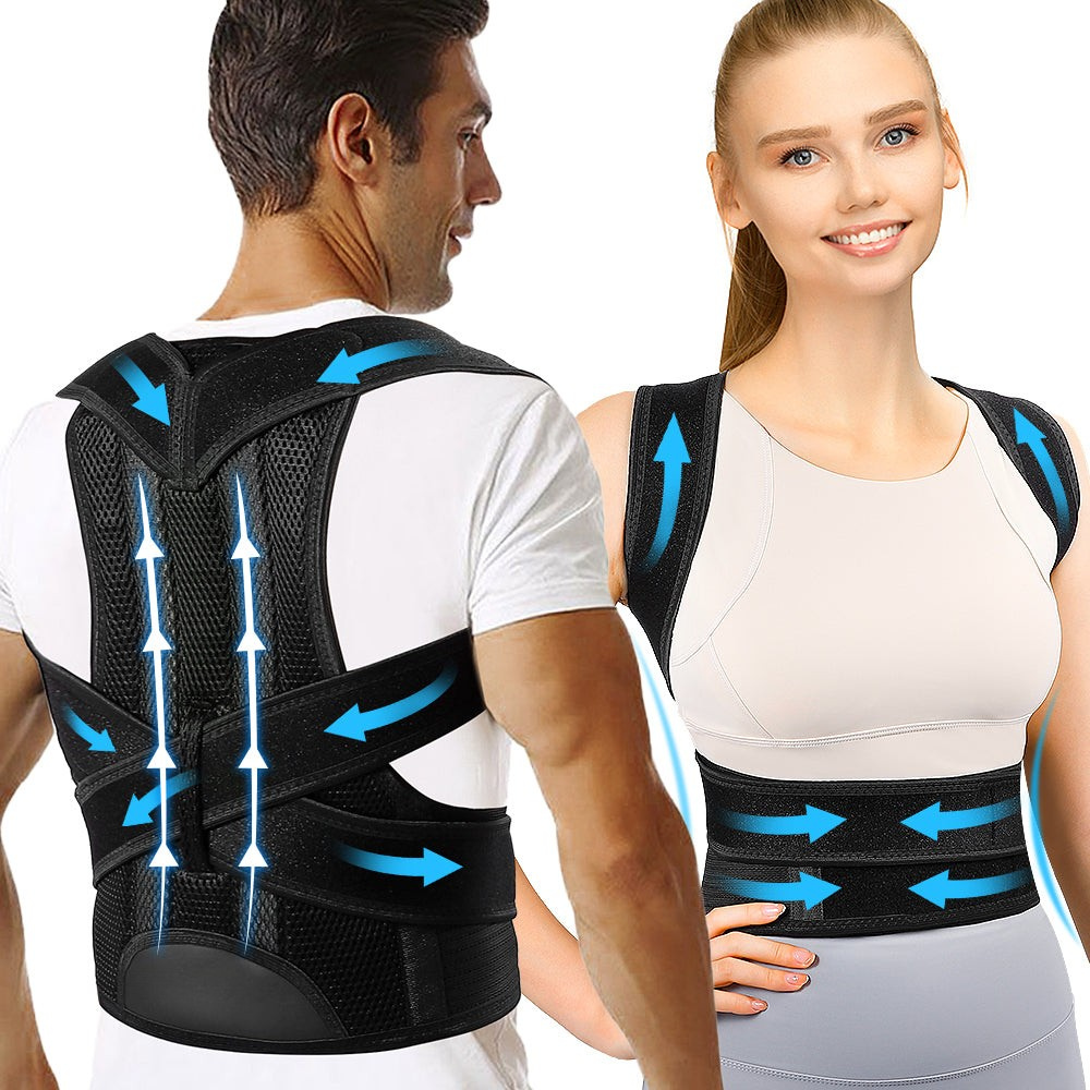 AlignEase Unisex Lumbar Posture Brace For Back Pain Relief | Lersk