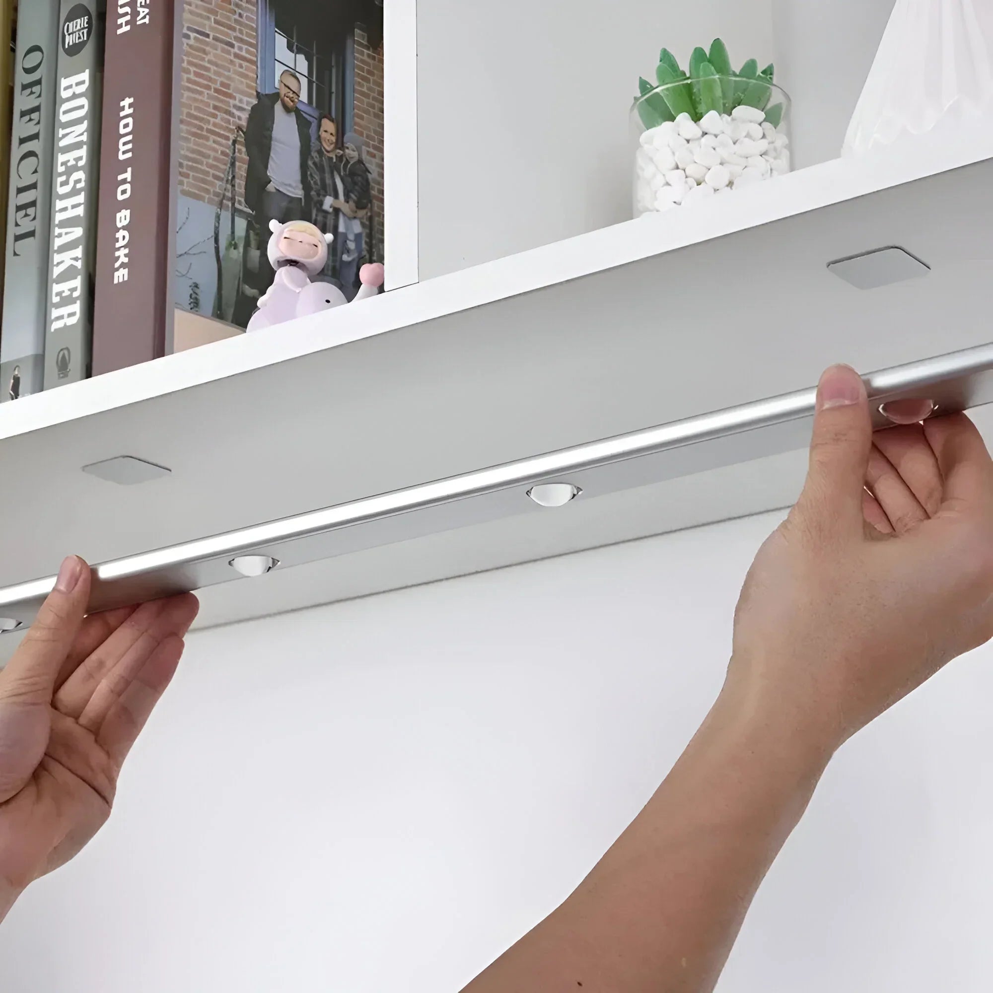 GlowTrack Motion Sensor Rechargeable LED Light For Home Spaces Closets Cabinets Anywhere | Lersk