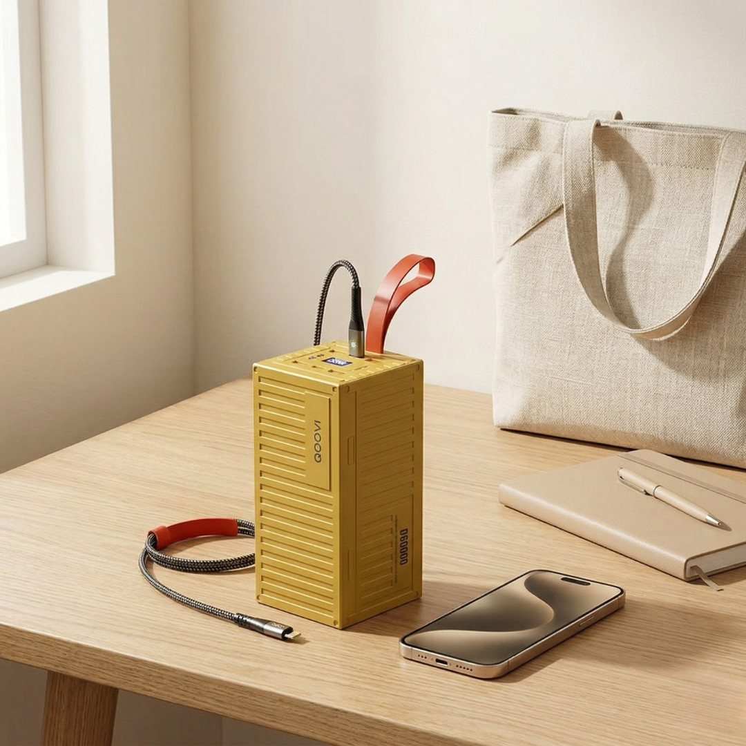 Powerbank mit digitaler Anzeige | Lersk