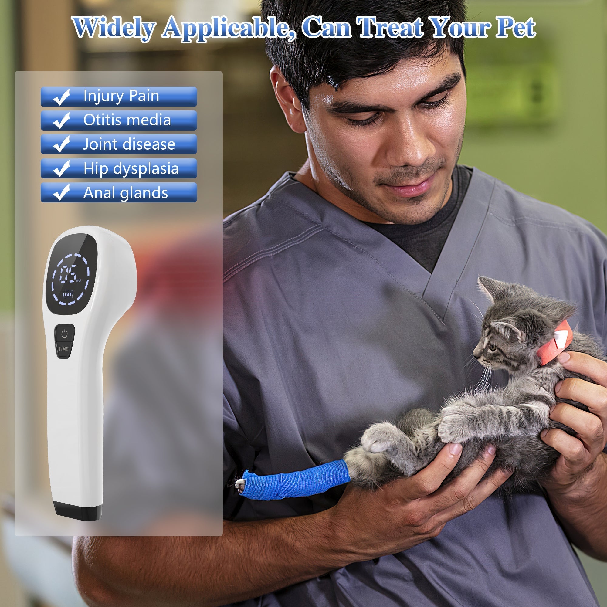 Handheld Red Light Laser Therapy Device for Muscle & Joint Comfort | Lersk