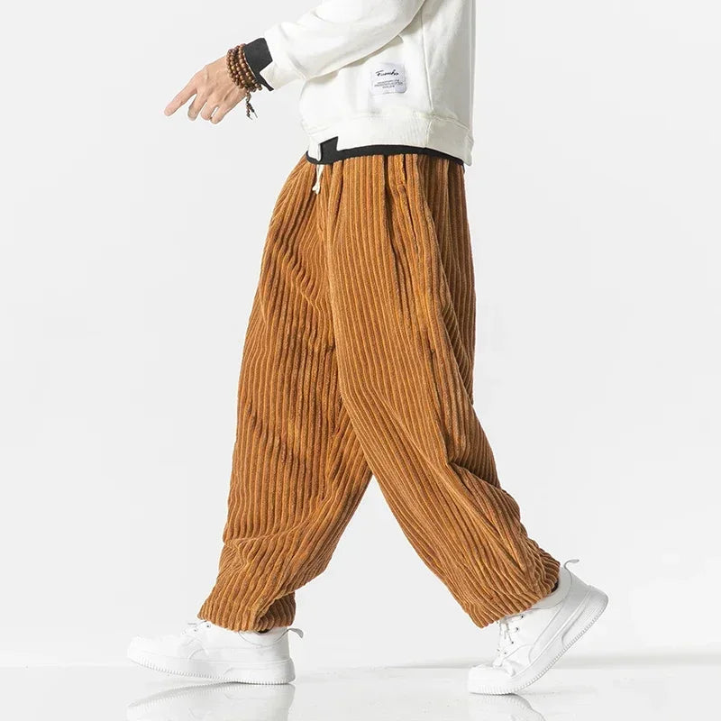 Marlow Wide-Leg Corduroy Jogger | Lersk