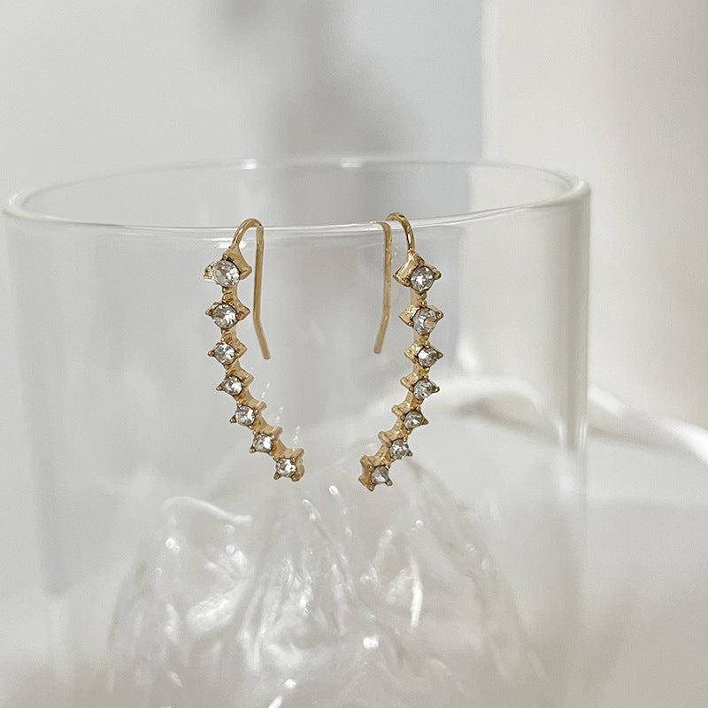Lunara Seven Star Diamond Earrings | Lersk